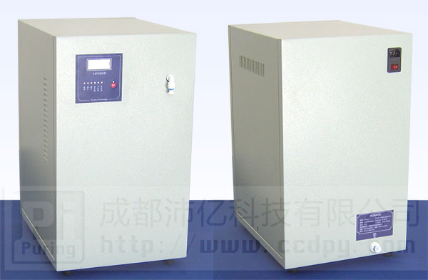 Distillate蒸餾水源水型實(shí)驗(yàn)室超純水機(jī)設(shè)備全視圖